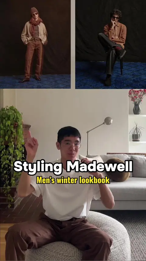 video cover: did i pull off the “model-look” with these 3 outfits from the Madewell Men’s Winter…