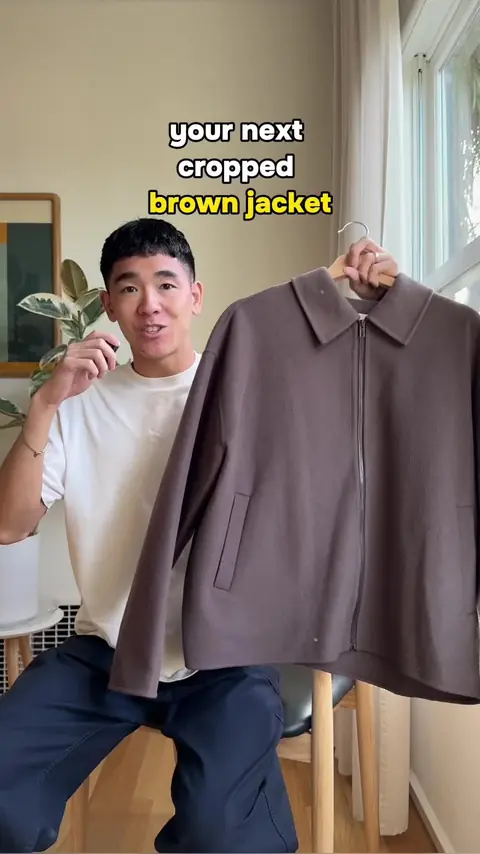 video cover: the cropped brown jacket everyone keeps asking me about