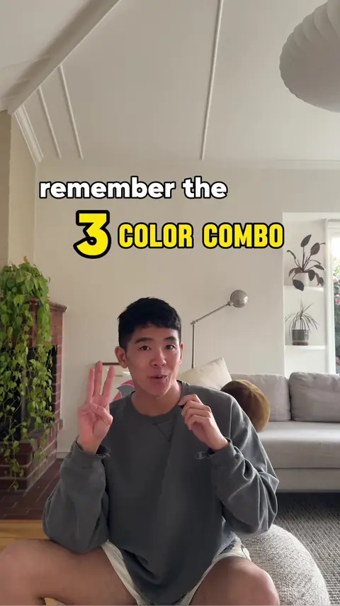 video cover: remember the “three color combo” for your next outfit