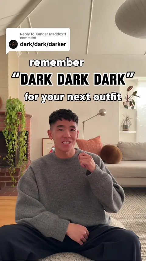 video cover: remember “dark dark dark” for your next outfit