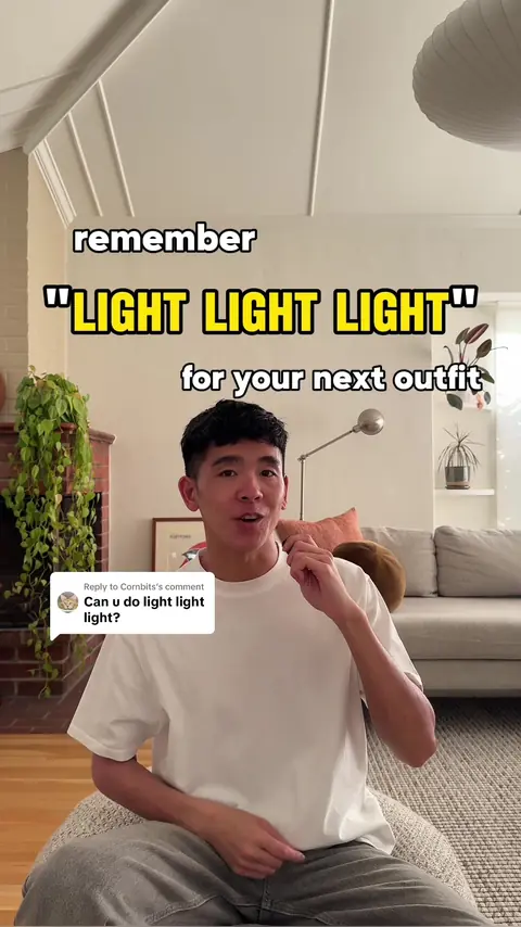 video cover: remember “light light light” for your next outfit