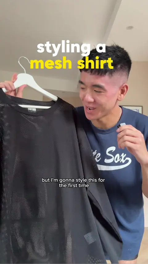 video cover: would you ever wear a mesh shirt?