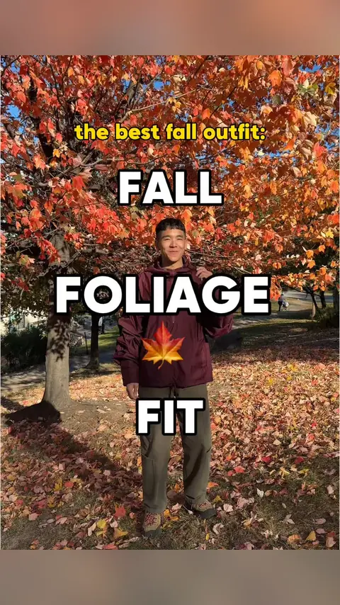 video cover: the best fall outfit inspo is from nature, remember the fall foliage fit!