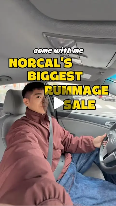 video cover: the white elephant sale — norcal's biggest rummage sale, in oakland
