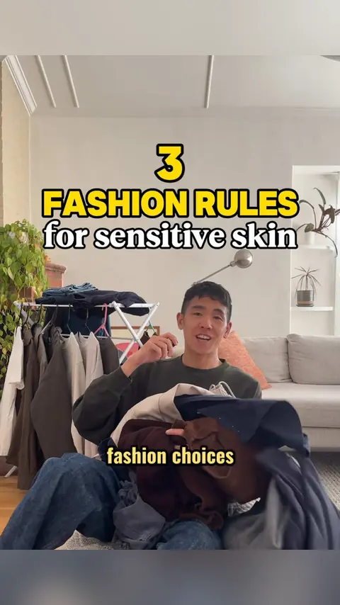 video cover: remember these 3 fashion rules for sensitive skin!