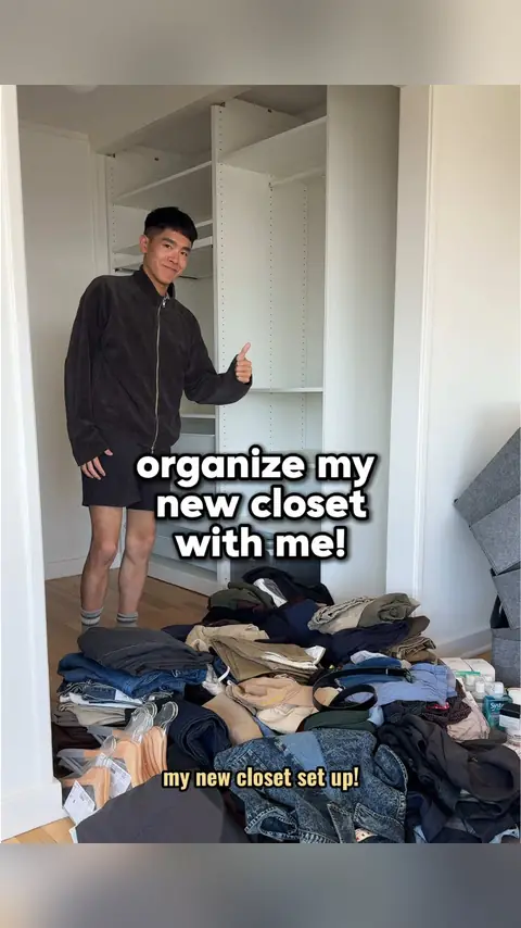 video cover: organizing my new ikea pax closet
