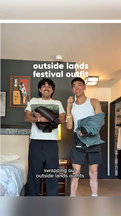 video cover: festival outfit, but swapped with @sodakhtar at outside lands