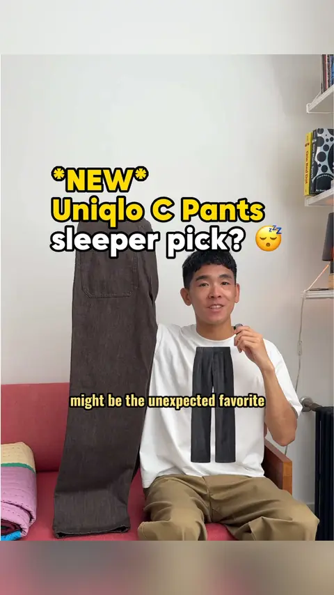 video cover: the sleeper pick from uniqlo c's fall/winter pants