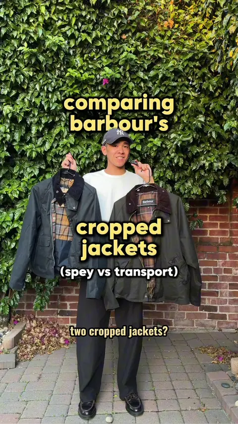 video cover: comparing barbour’s cropped jackets: spey vs transport