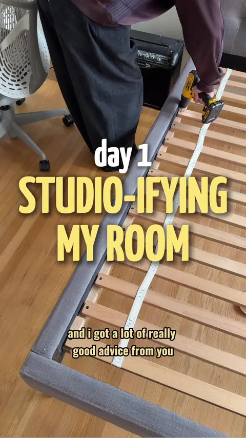 video cover: the people have spoken: let's studio-ify this room
