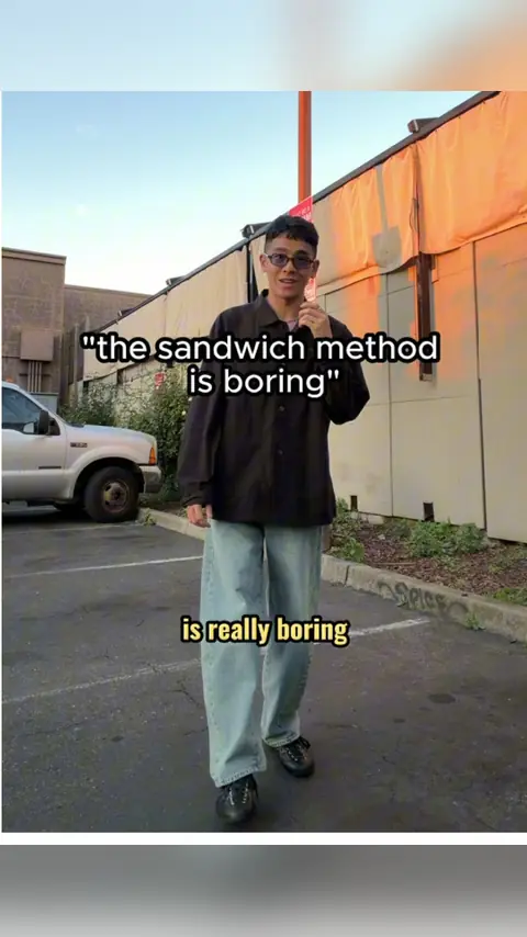 video cover: i will not tolerate sandwich method haters