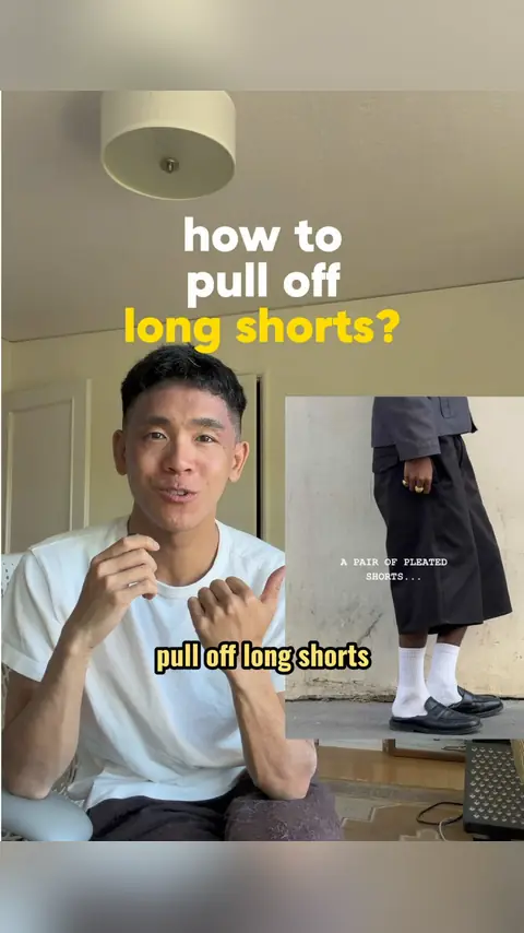 video cover: are we wearing long (pleated) shorts this summer? here are some ways to style it!