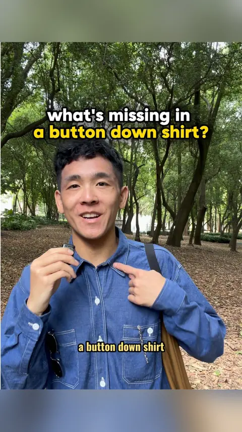 video cover: button down shirts are missing one thing… and it’s really just another layer!