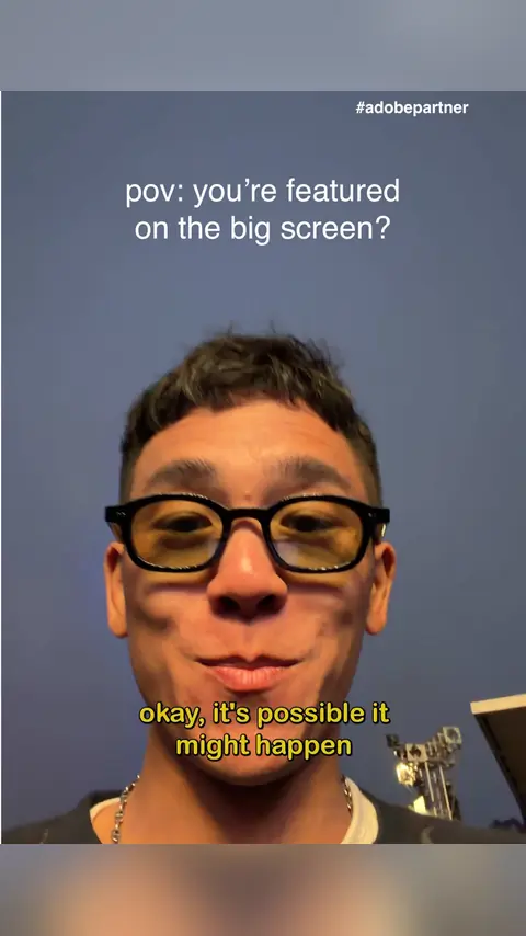 video cover: on the big screen at outside lands with adobe firefly