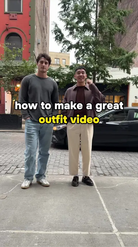 video cover: how to make a great outfit / ootd / fit check video