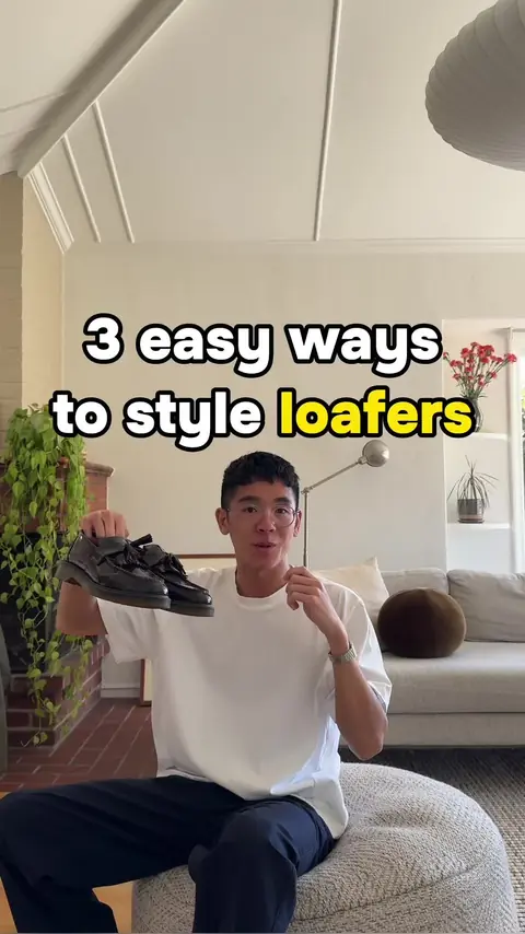 video cover: 3 quick ways to style loafers, these are adrian loafers from dr. martens