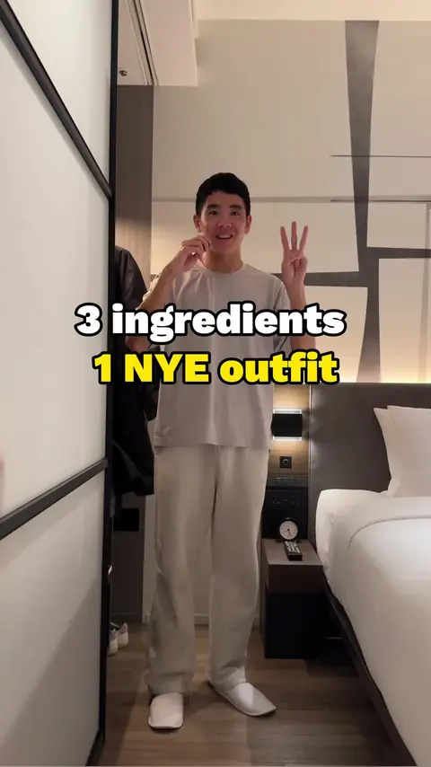video cover: these are the three ingredients to making a good new years outfit