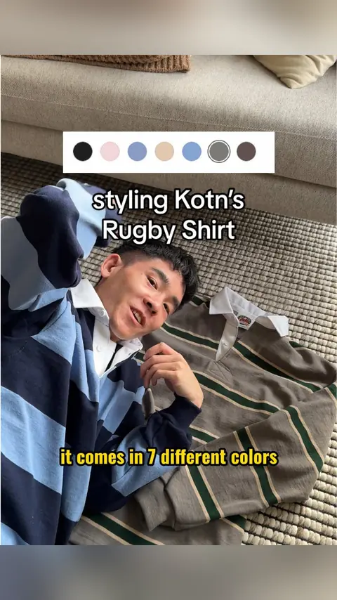 video cover: trying out @Kotn’s new colors from their rugby collection!