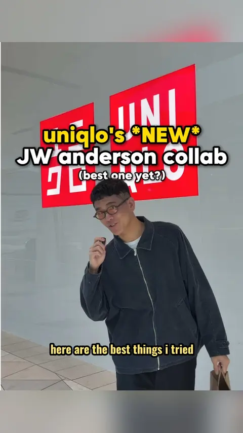 video cover: *NEW* uniqlo jw anderson collab ss 26 launched! here are some of my top picks!