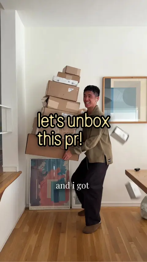 video cover: let’s unbox a a PR haul! always grateful to receive from brands I love, for the giveaway…